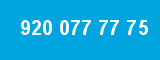920 077 77 75
